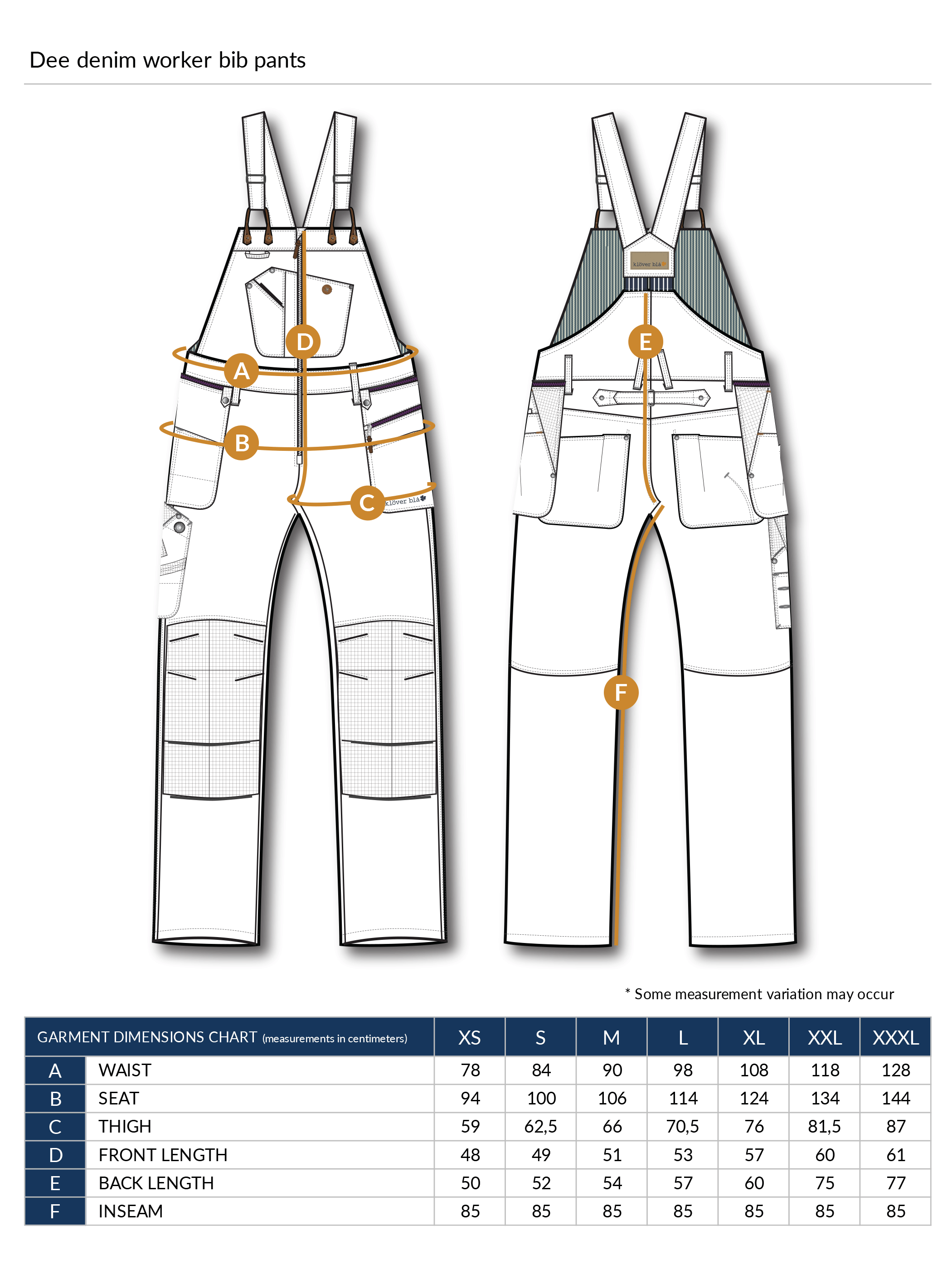 Dee Olive worker bib pants- snickarbyxa dam - 8