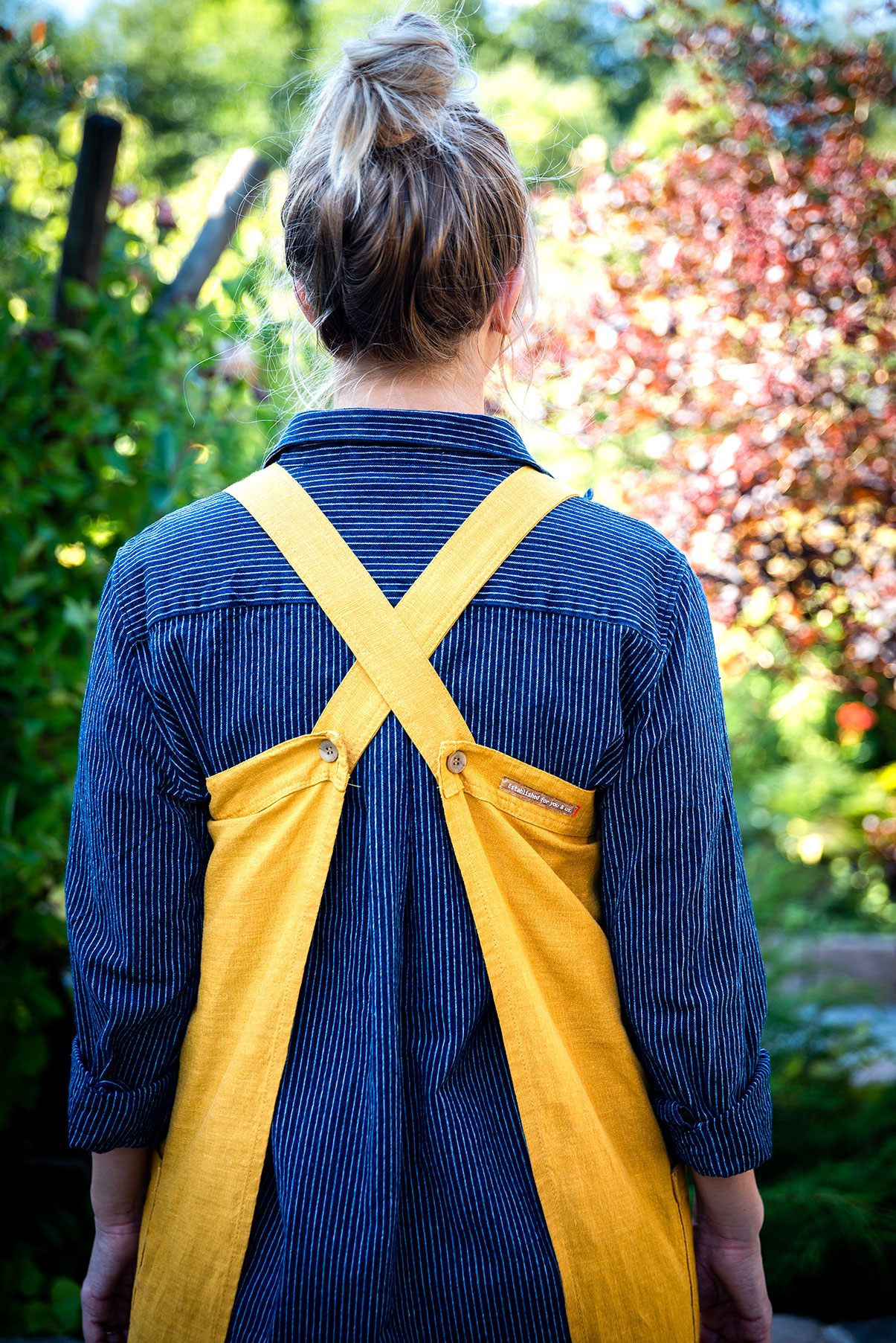 ZW  Lina  linnen apron -  Nature - 4