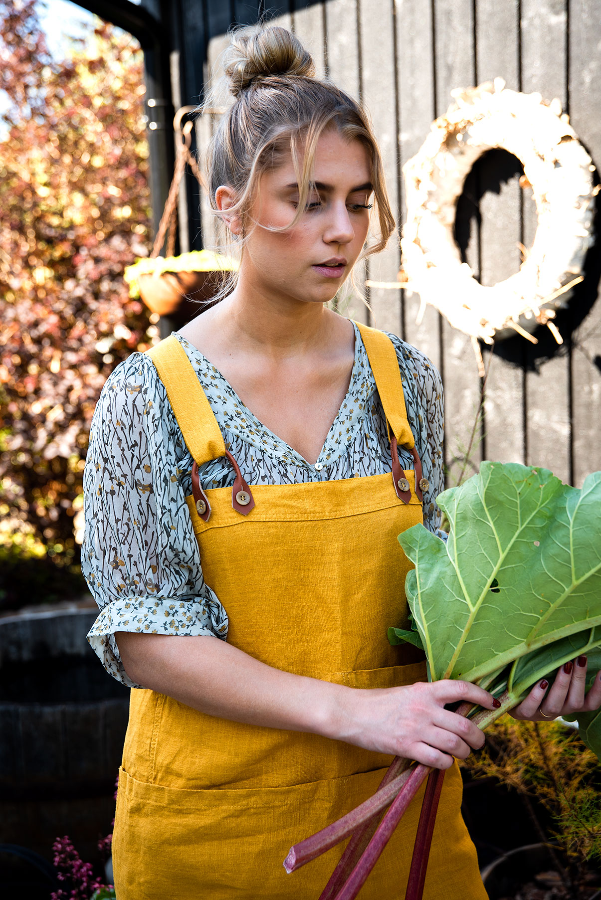 ZW  Lina  linnen apron -  Nature - 3