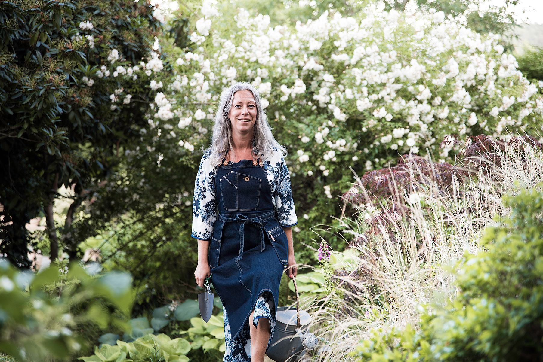 Brooklyn denim apron – förkläde i ekologisk denim