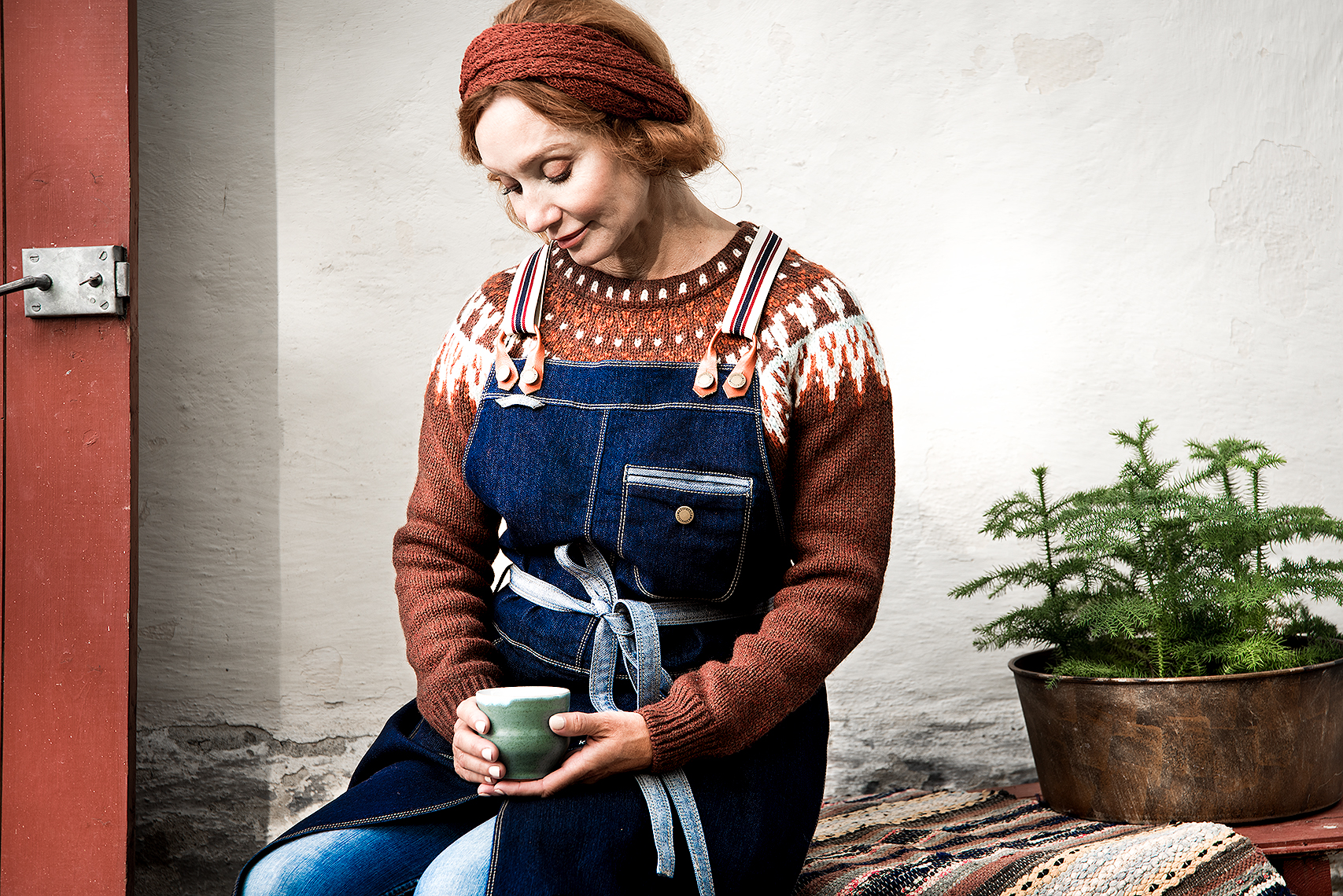 Detroit denim apron - Årets julklapp för honom och henne!