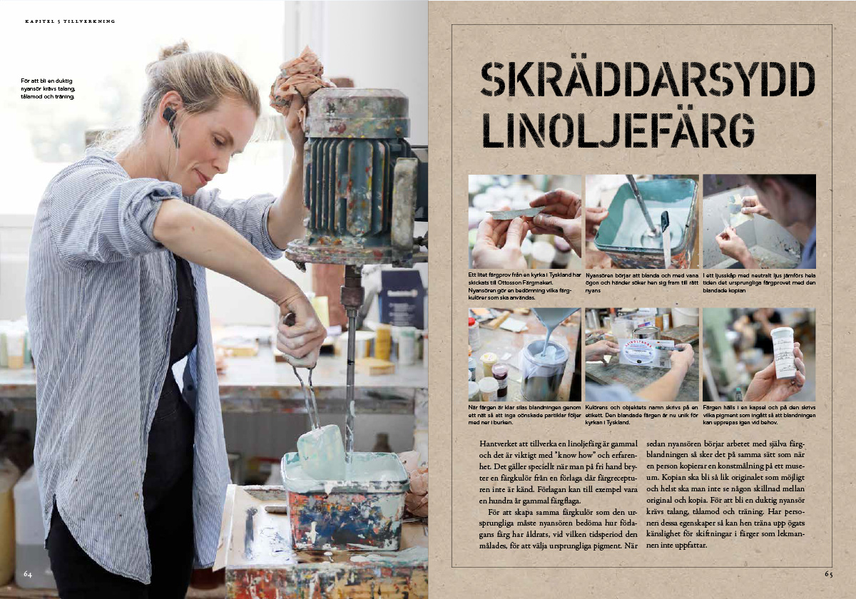 EN BOK OM LINOLJEFÄRG, KÄRLEK OCH GENARP - 7