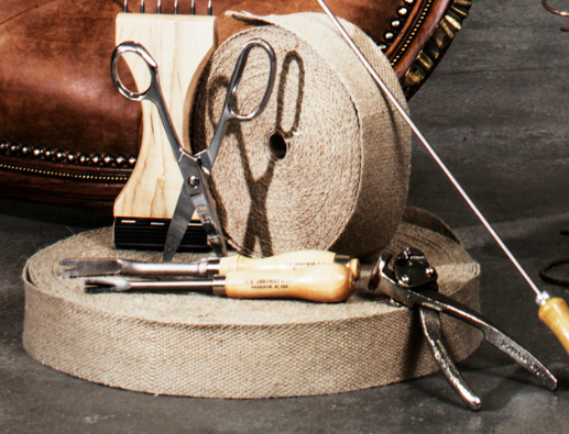 Textil, sömnad, möbeltapetsering