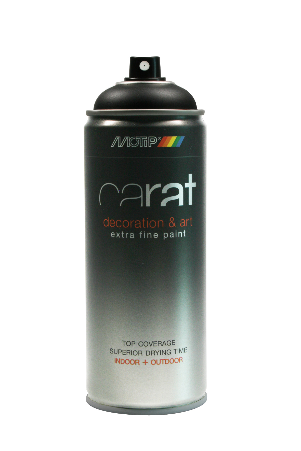 Motip Carat Traffic Black Matt 400ml