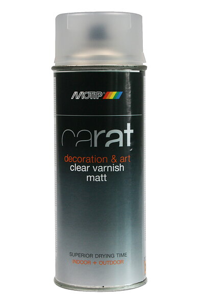 Motip Carat Clear varnish matt 400ml