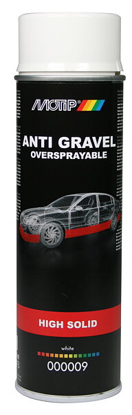 Sprayable Stone Chip Spray White
