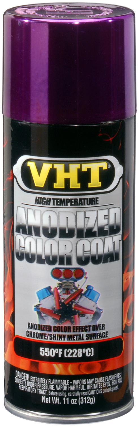 Anodized color coat Purple (228°C)