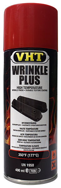Wrinkle Plus röd (177°C)