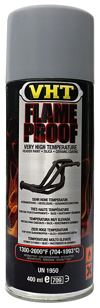 Flameproof primer grå matt (704°C-1093°C)