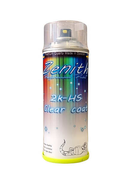 Zenith 2K högblank klarlack 400ml