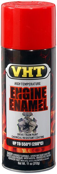 Engine enamel bright red  288°C