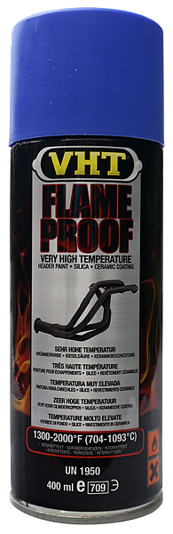 Flameproof blå matt (704°C-1093°C)