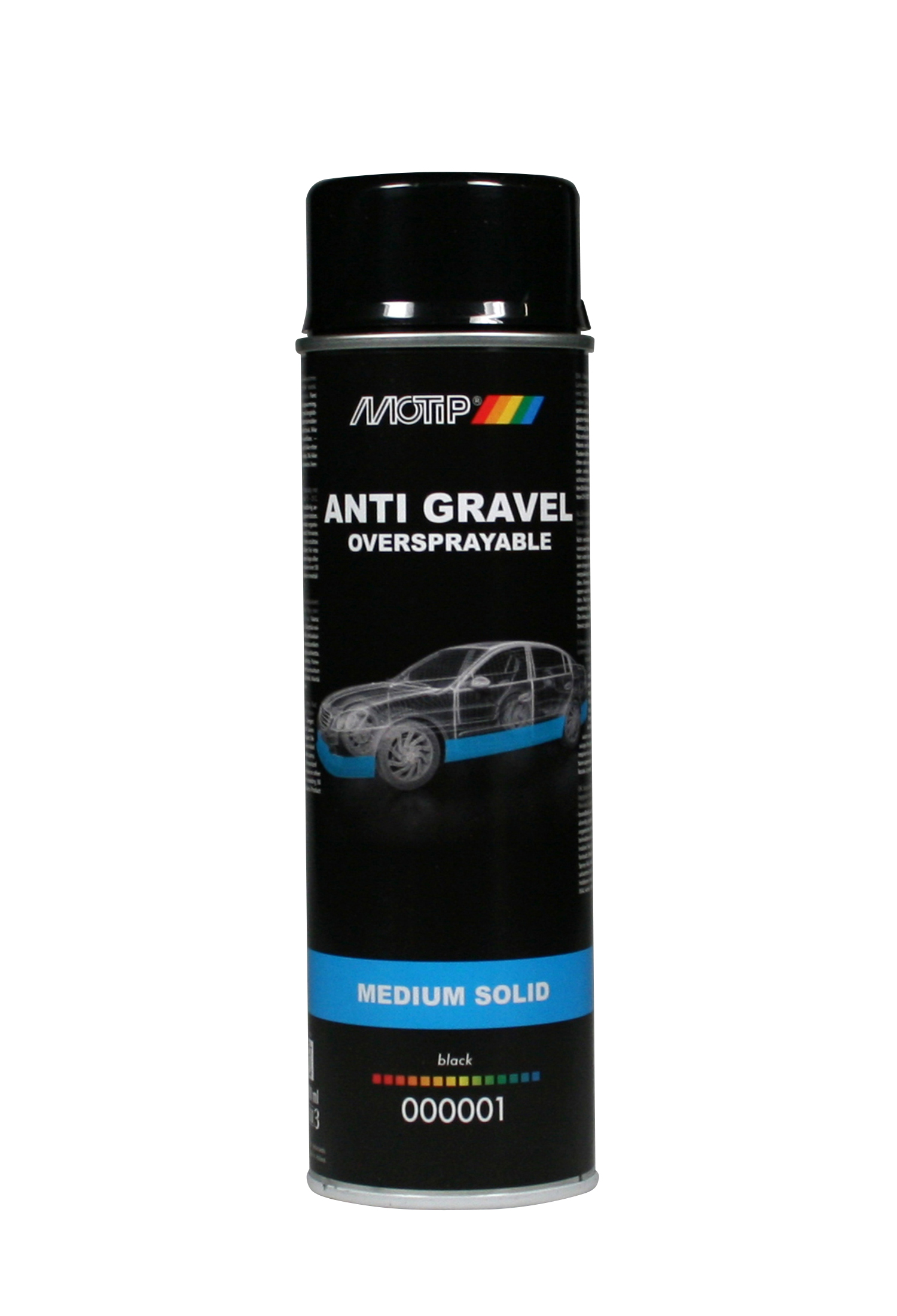 Sprayable Stone Chip Spray Black