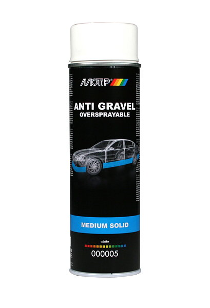 Sprayable Stone Chip Spray White