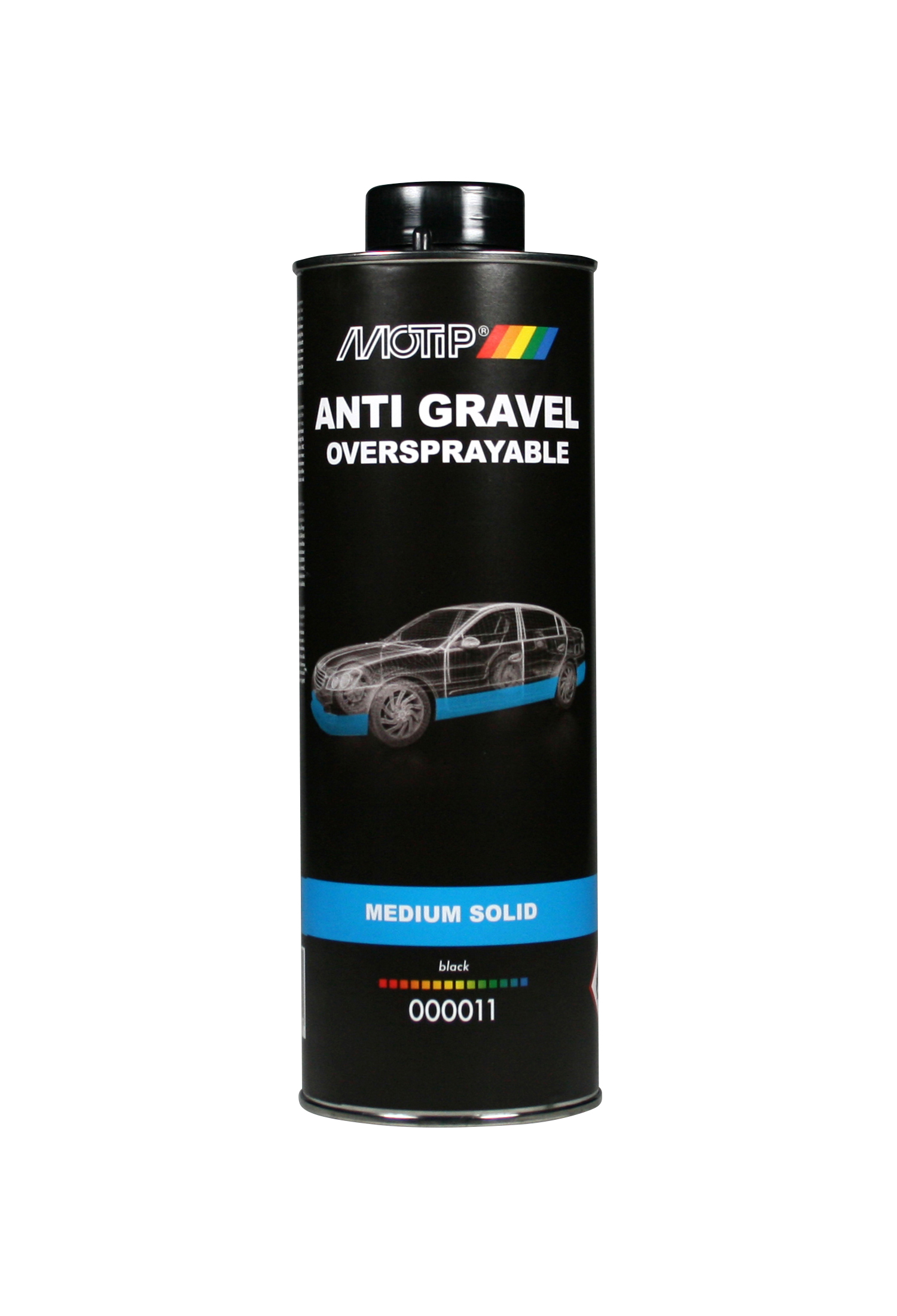 Sprayable Stone Chip Spray Black