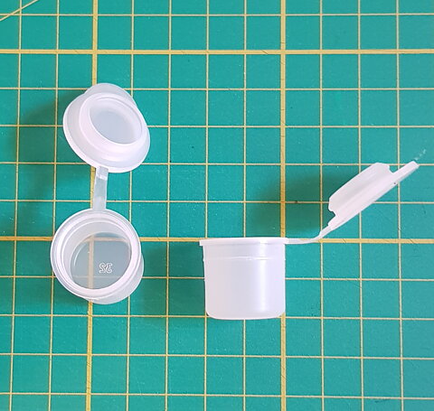 3,5ml färgburk med lock
