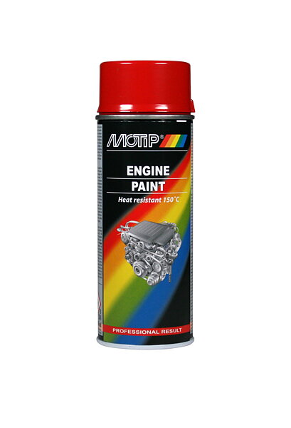 Motorfärg Volvo Röd 400ml