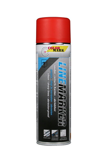 Colormark Linemarkering Red 500ml