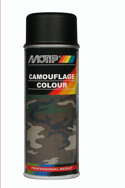 Camouflage RAL9021 400ml