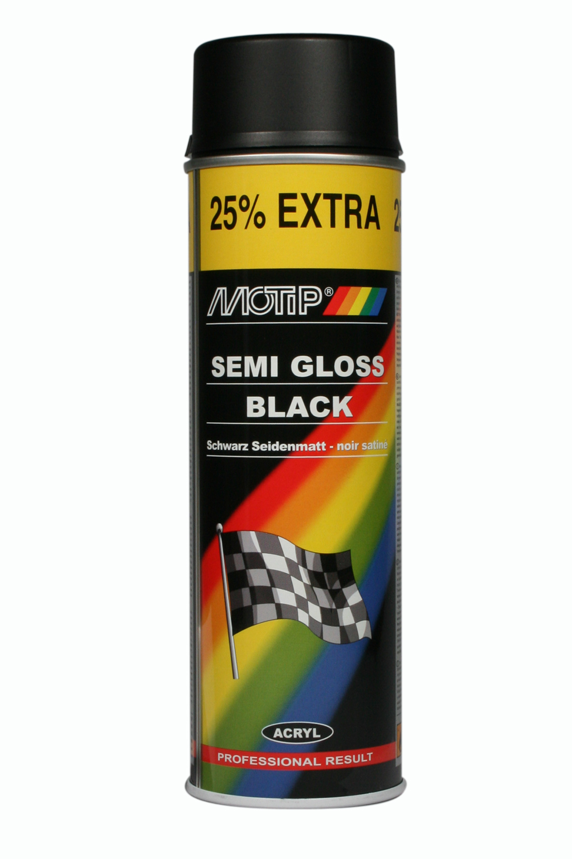 Svart siden matt 500ml