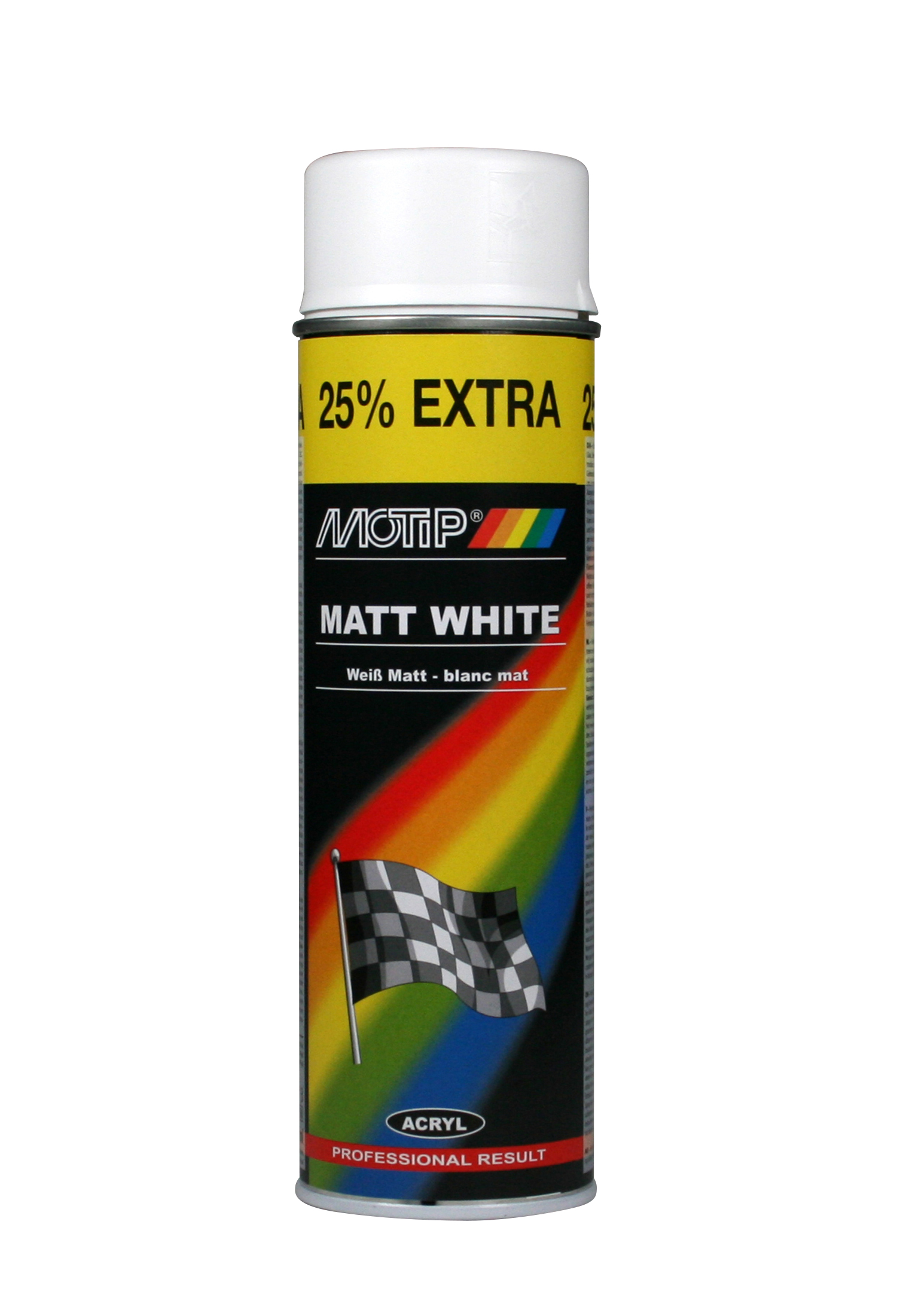 Vit matt 500ml