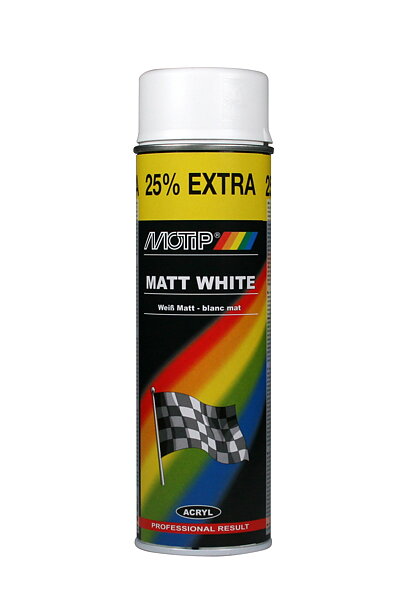 Vit matt 500ml