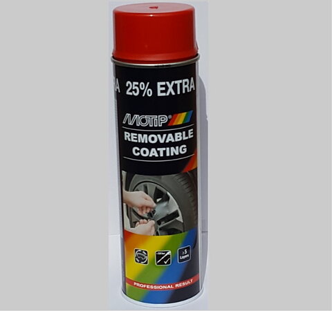 Motip Sprayplast Red 500ml
