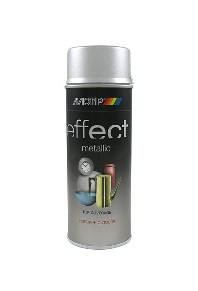 Metallic effect brilliant silver 400ml