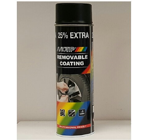 Motip Sprayplast Black Matt 500ml