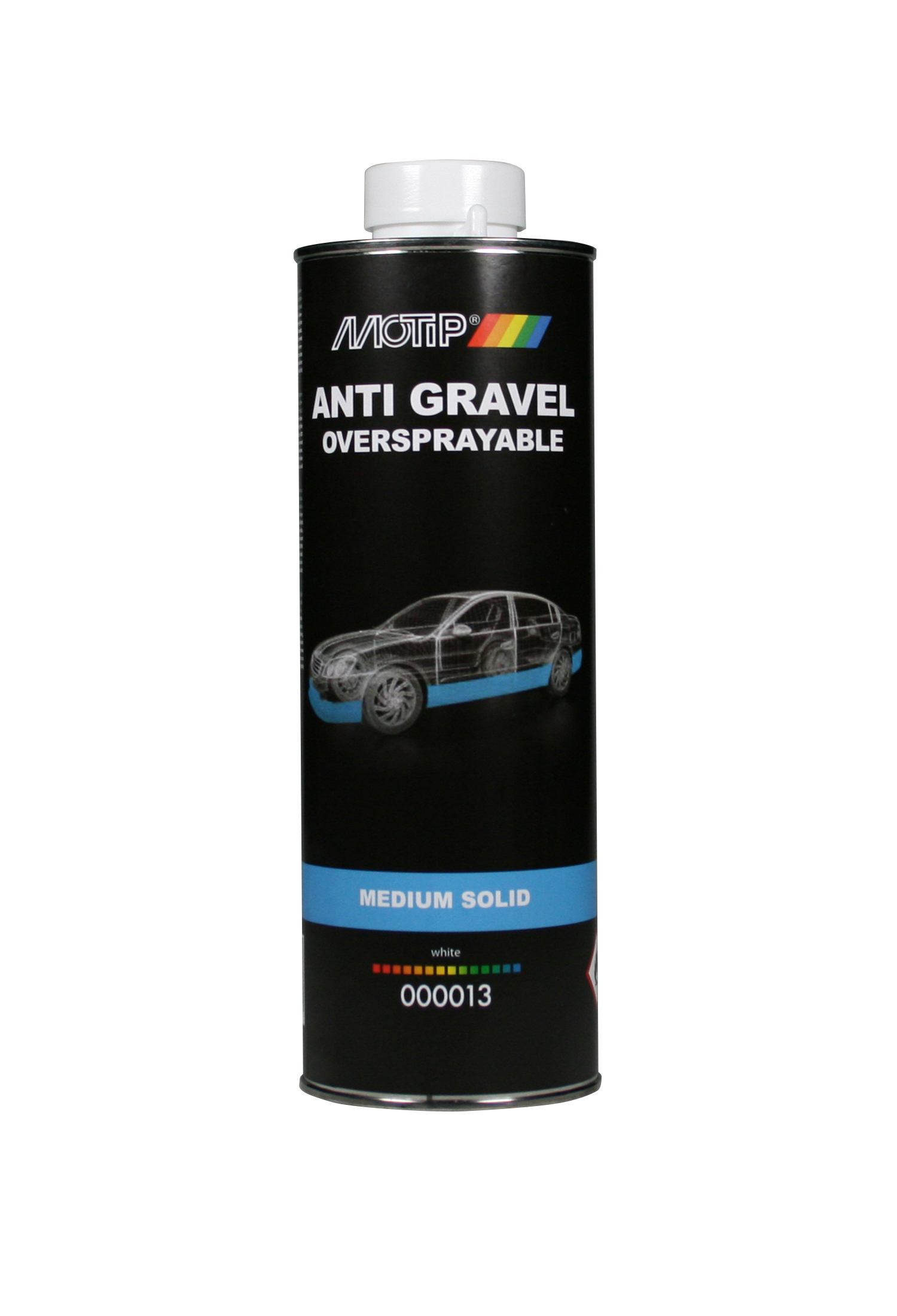 Sprayable Stone Chip Spray White