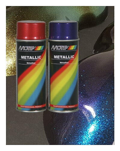 Metallic, Krom & effekt sprayer