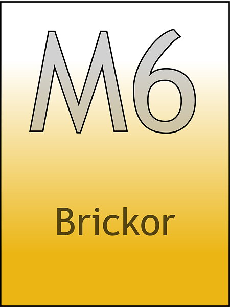 M6 Brickor