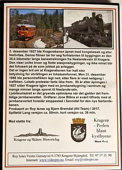 Kragerøbanen 1927-1988 (DVD)