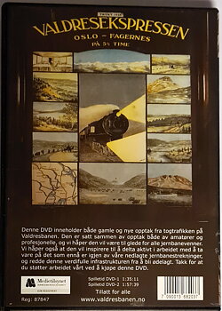 Valdresbanen i 100(1906-2006) (DVD)