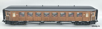 NMJ Topline+ NSB 2 Kl. Personvogn Bo3c 560, Lanterine Tak, Grohe Takventiler