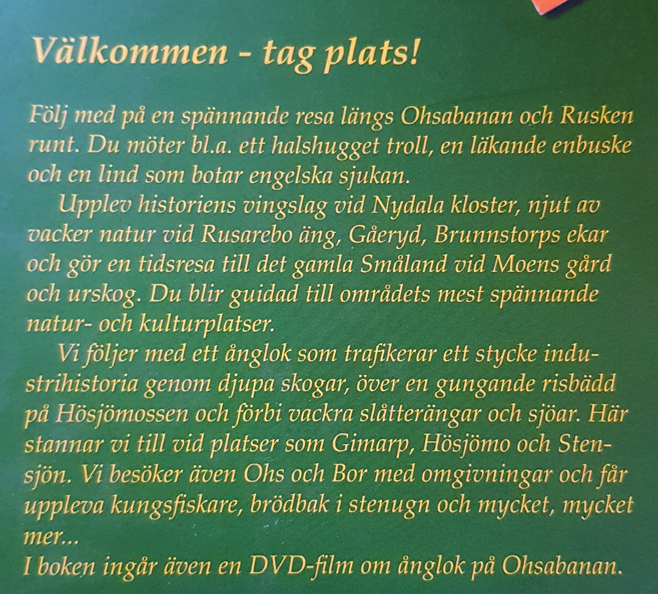 Ohsabanan og Rusken runt - en resa i natur och kultur - 3