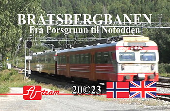 Bratsbergbanen - Fra Porsgrunn til Notodden (Minnekort)