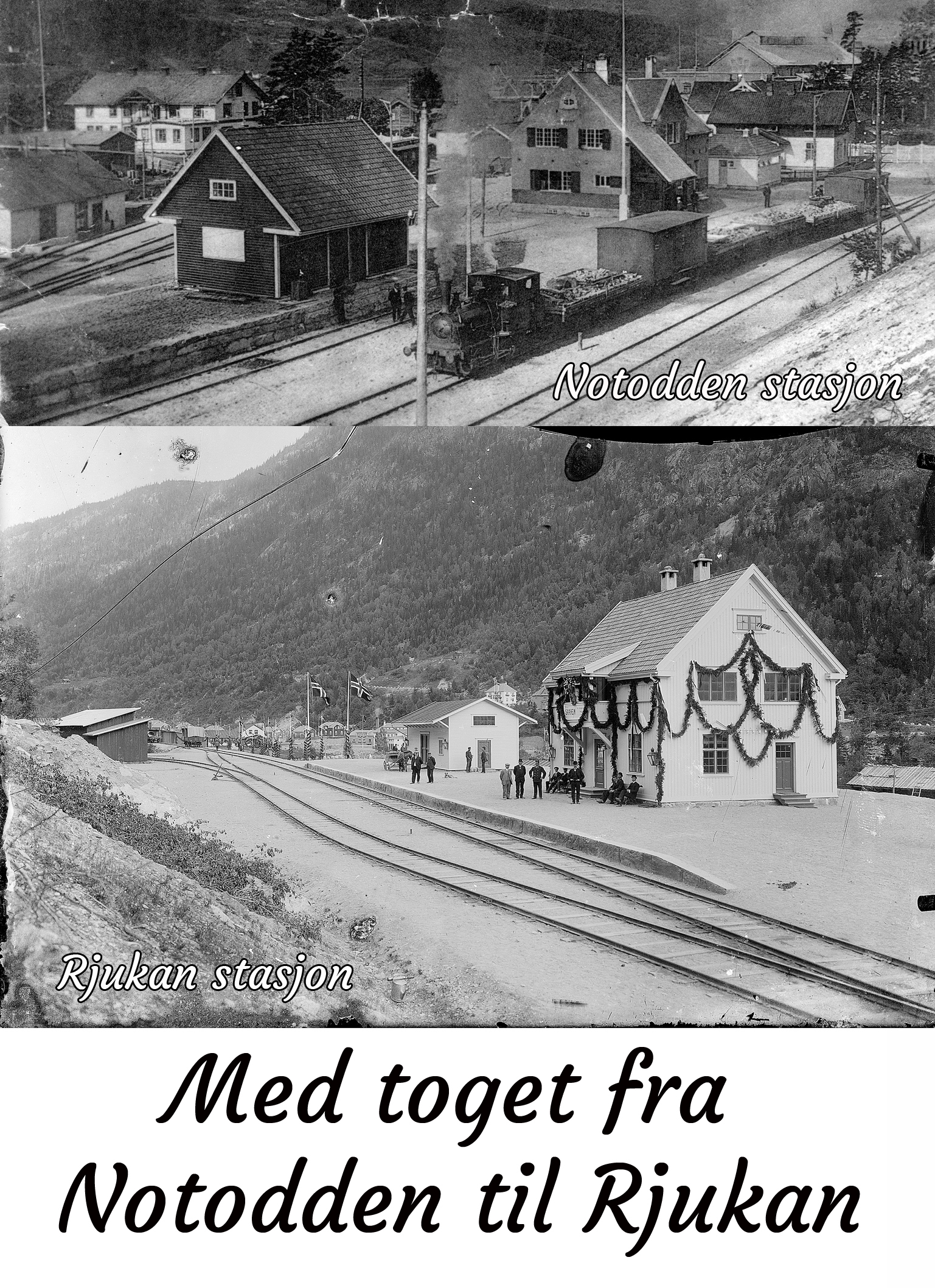 Med toget fra Notodden til Rjukan (DVD) 
