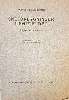 Sneforbygning i Høifjeldet