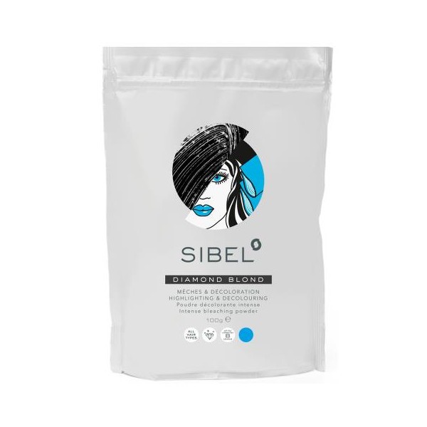 Sibel intensiv blondpulver 100 g blue