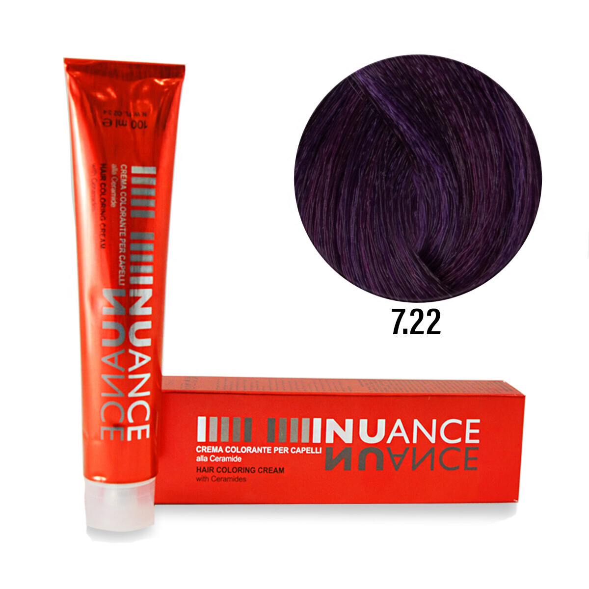 Nuance hårfärg 100 g violett 7.22