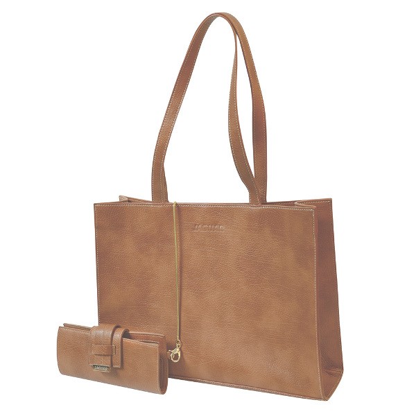 Stylistväska cognac