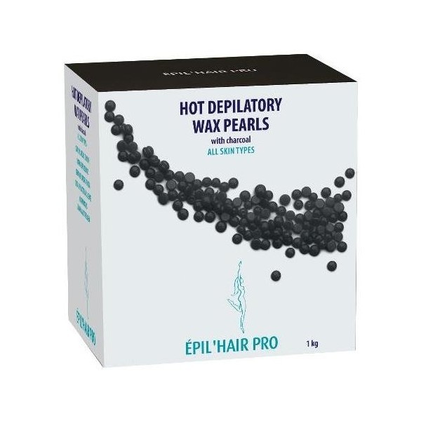 Epil Pro hair vaxpärlor med kol detox effekt 1kg