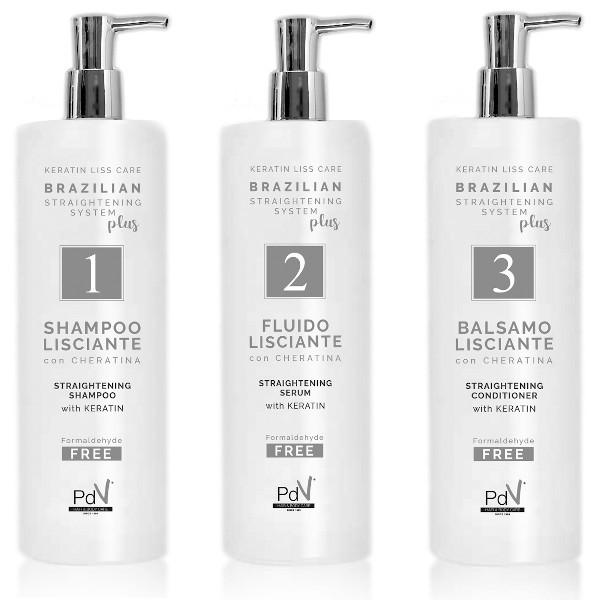 Keratin Liss Care Brazilian straightening system kit