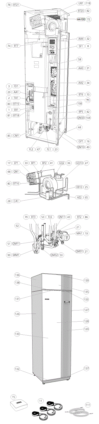 RESERVDELSFILTER PACKAT 4ST	 - 2