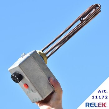 Elpatron 6000W 30-90°C 2-stegs PP2-6cu koppar