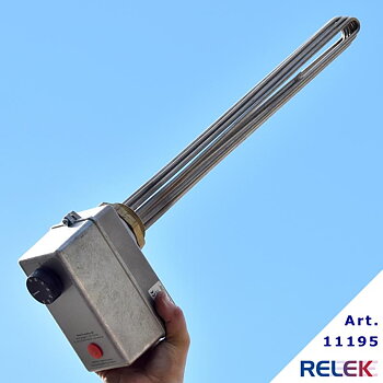 Elpatron 9000W 30-90°C 4-stegs PF-9rf 2h-spärr med kontaktor