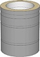 RÖRMODUL 250 130mm (Isol. 60mm) Grå