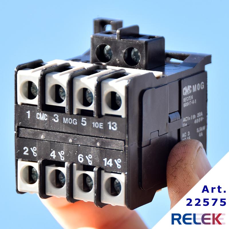 Kontaktor MOGF-10E 3sl+1sl, Manöversp. 24V DC - 2