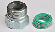 Förlängningsnippel, 40-50mm, gör 130->180mm, för cirk.pump - 2
